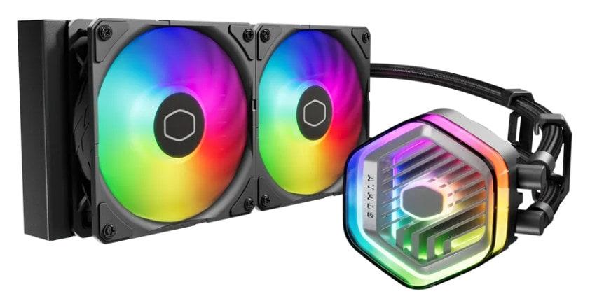 COOLER MASTER MasterLiquid 240 Atmos ARGB – Black