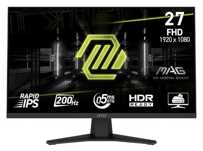 MSI MAG 274F Gaming Monitor 27″ FHD 0.5Ms 200Hz IPS RAPID