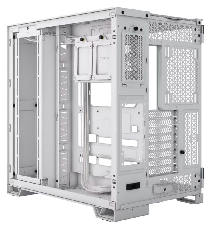 CORSAIR 6500X TEMPERED GLASS MT CASE WHITE