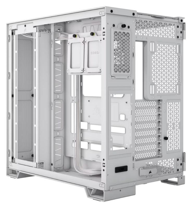 CORSAIR 6500X TEMPERED GLASS MT CASE WHITE
