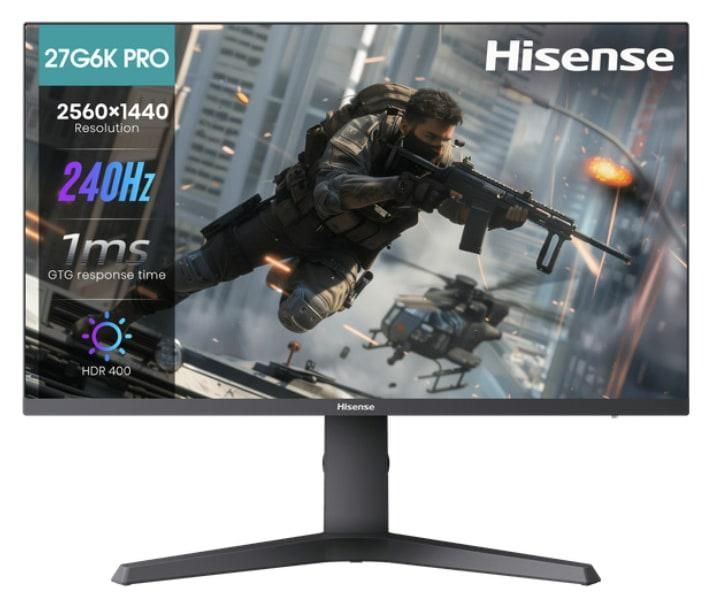 HISENSE G6K-PRO 27″Gaming Monitor QHD 240Hz IPS
