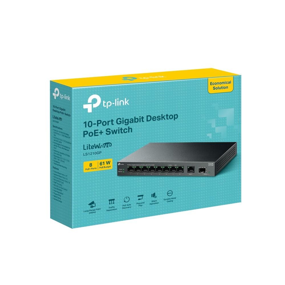 Switch TP-LINK LS1210GP