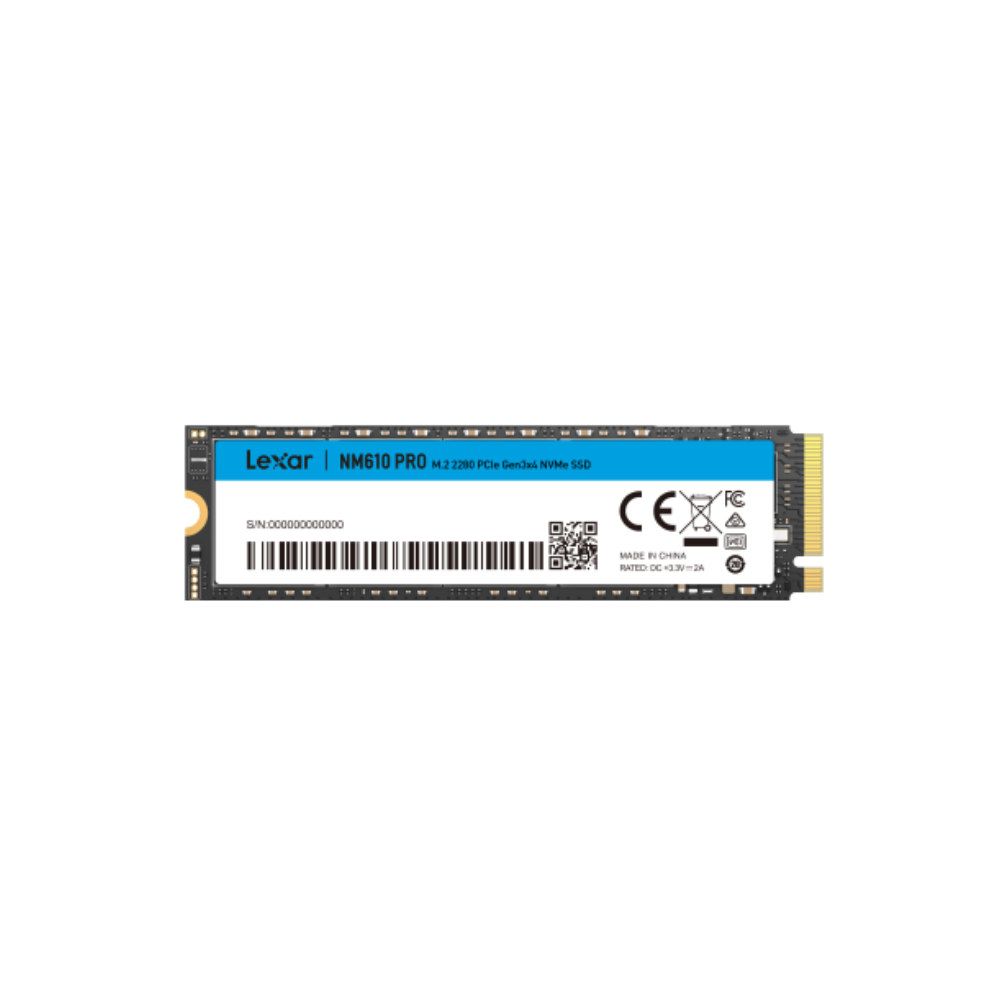 LEXAR NM610 PRO 2TB SSD – PCIe 3.0 NVMe M.2