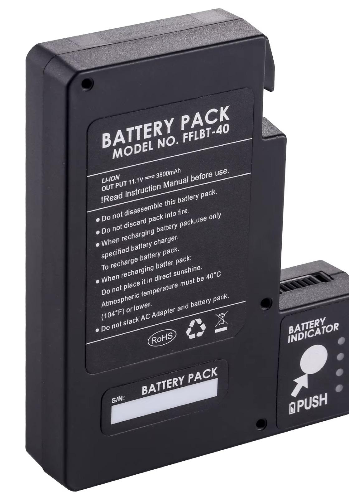 FiberFox FFLBT-40MINI4S 5S S6battery