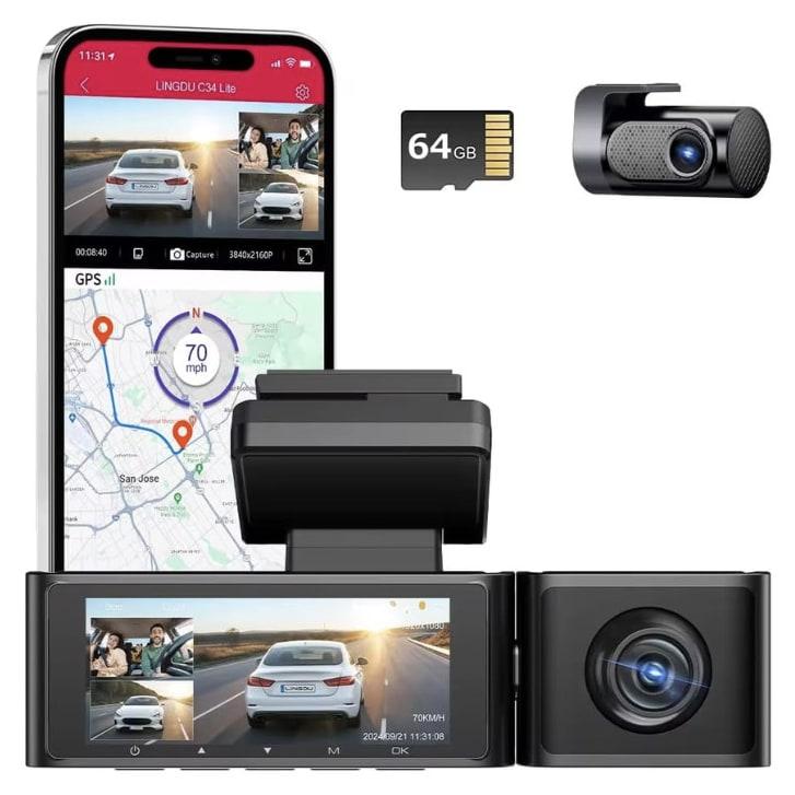 LINGDU DASH CAM C34 – 3CAM 4K