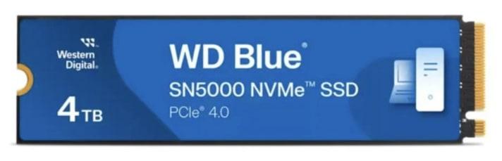 WD Blue SN5000 4TB SSD – PCIe 4.0 NVMe M.2