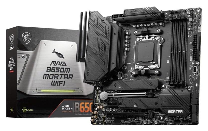 MSI MAG B650M-MORTAR WIFI AM5 AMD-Motherboard