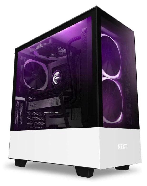 NZXT H510 ELITE TEMPERED GLASS CASE WHITE