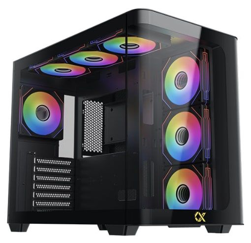 XIGMATEK PANO – E-ATX Mid-Tower PC Case – Black