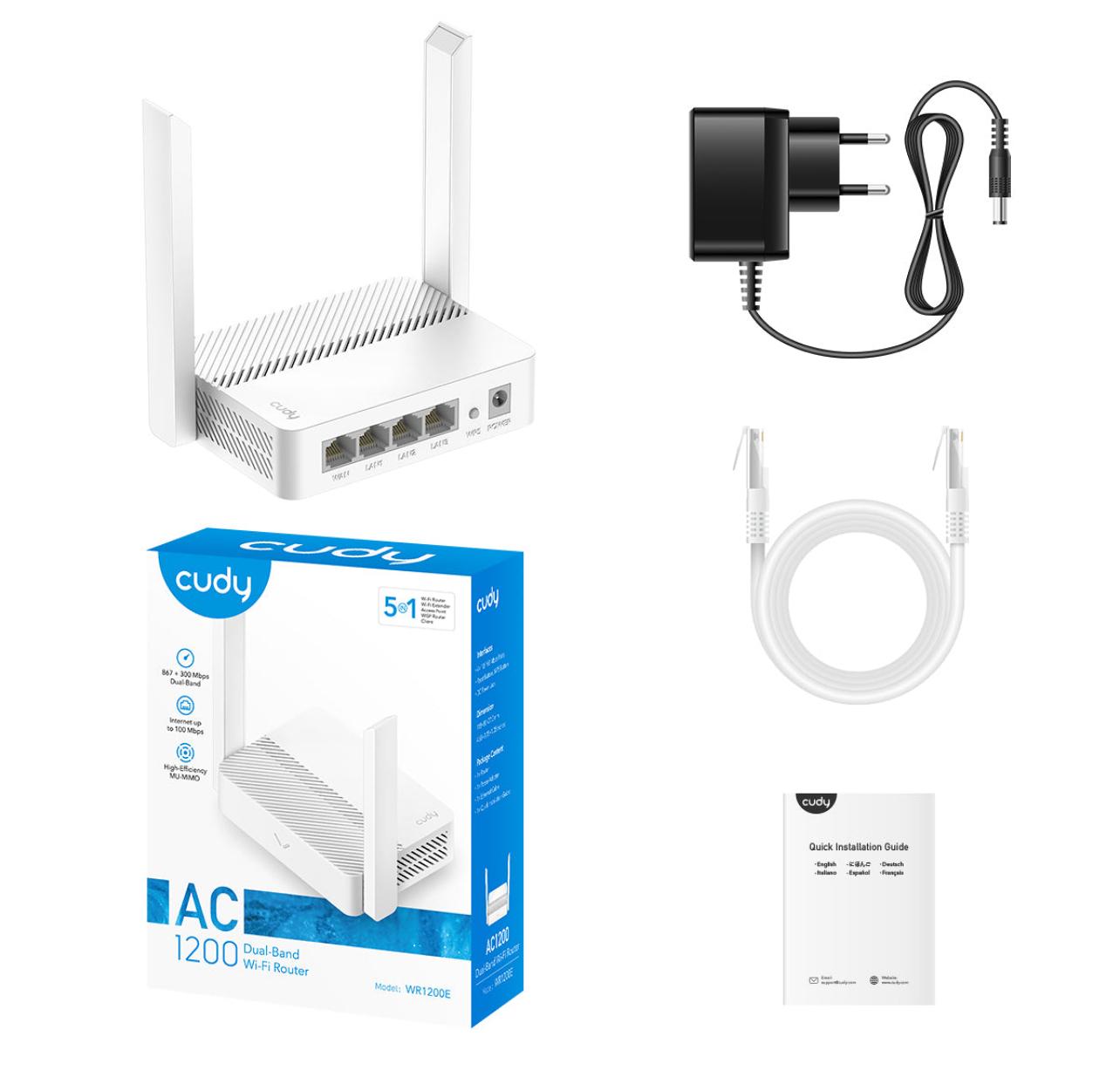 Router cudy wr1200E