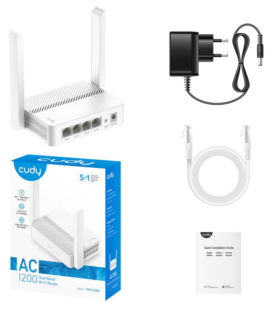Router cudy wr1200E