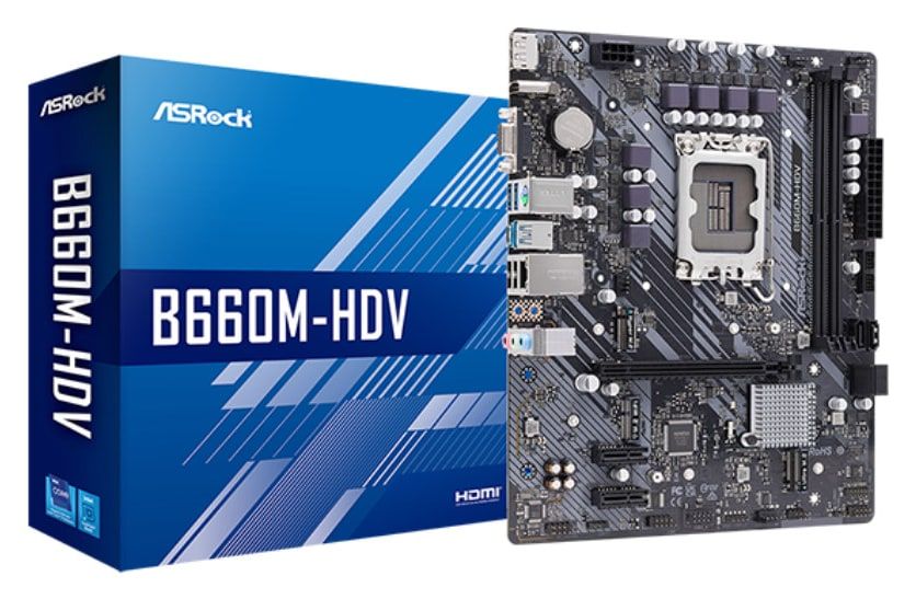 ASROCK B660M-HDV LGA 1700 Motherboard