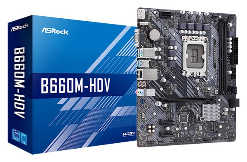 ASROCK B660M-HDV LGA 1700 Motherboard
