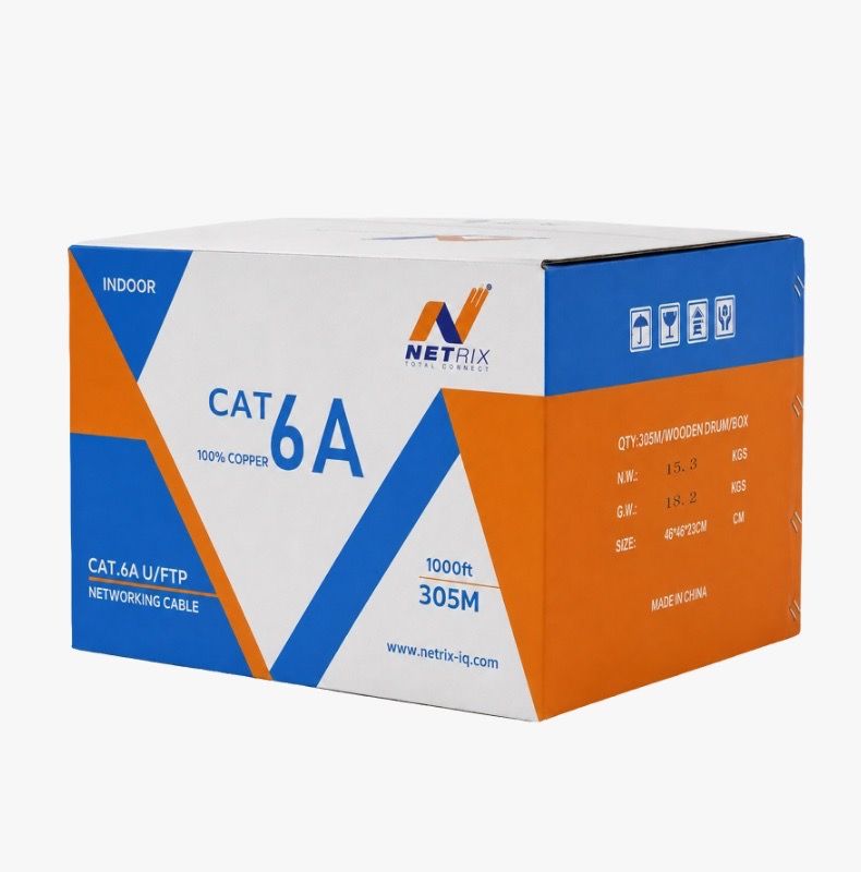 NX-U/FTP-CAT6A-305M-INDOOR-GRAY