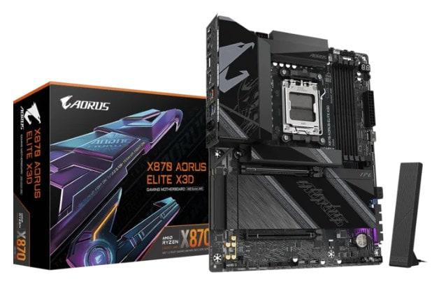 GIGABYTE X870 AORUS ELITE X3D AM5 DDR5 WiFi 7 Motherboard
