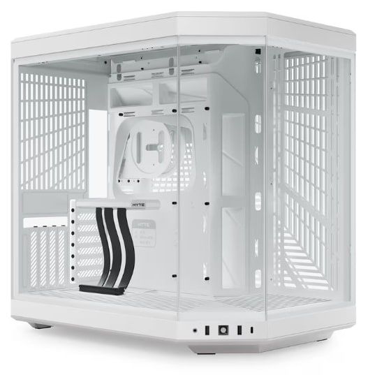 HYTE Y70 ATX MID TOWER CASE – SNOW WHITE