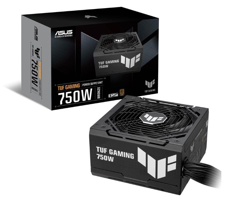 ASUS TUF GAMING 750W 80+ BRONZE BLACK Power Supply
