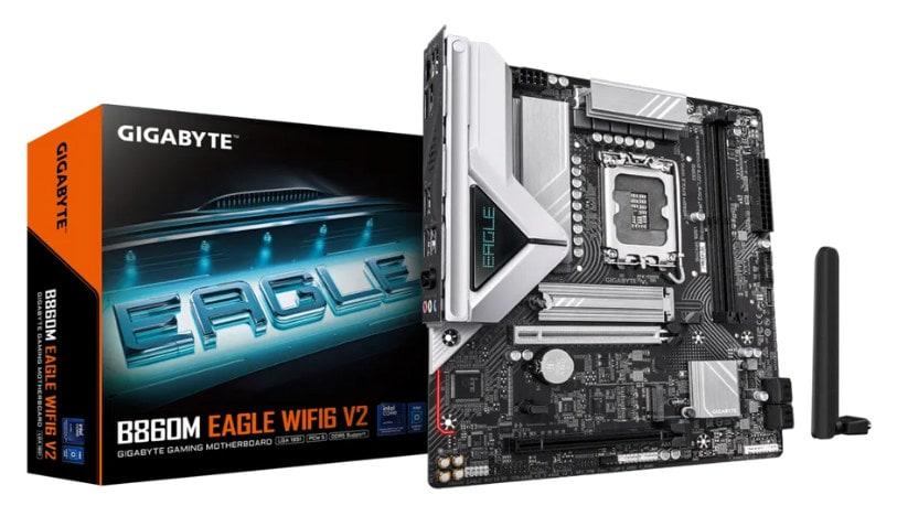 GIGABYTE B860M EAGLE WIFI6 V2 LGA 1851-Motherboard