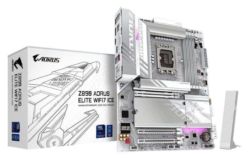 GIGABYTE Z890 AORUS ELITE WIFI7 ICE LGA 1851- Motherboard