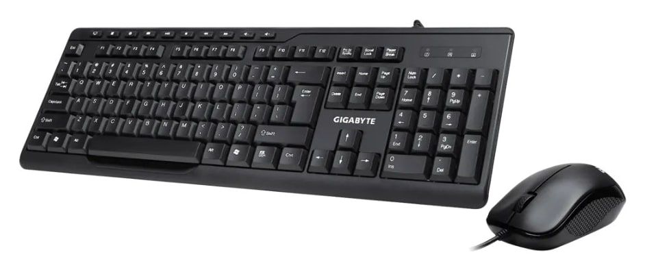 GIGABYTE KM6300 Keyboard + Mouse Combo – Black