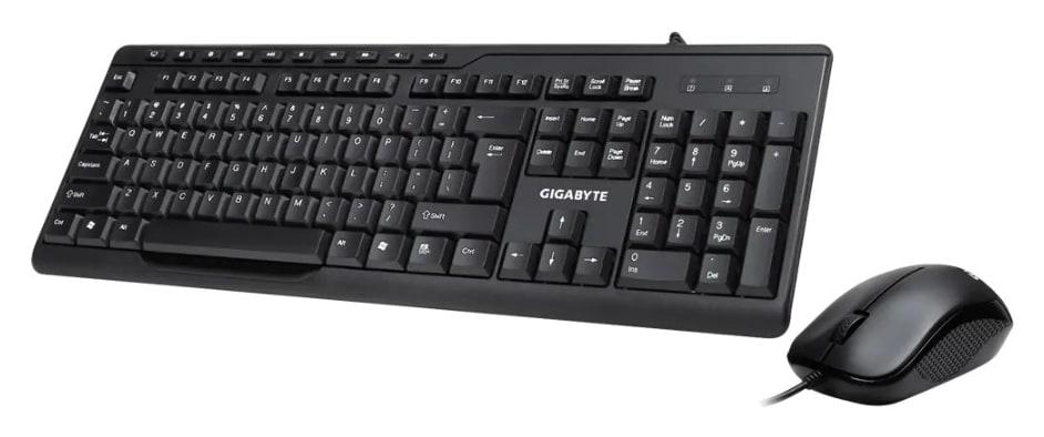 GIGABYTE KM6300 Keyboard + Mouse Combo – Black