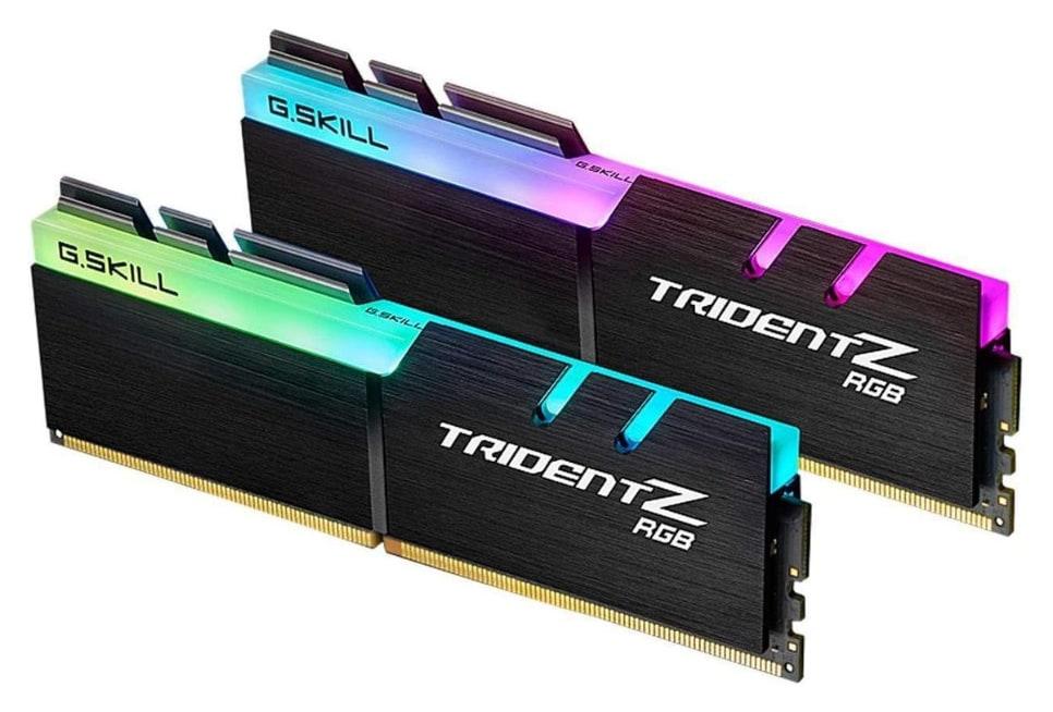 GSKILL RAM TRIDENT Z DDR4 KIT 2X16GB 3600MHz CL18 RGB BLACK