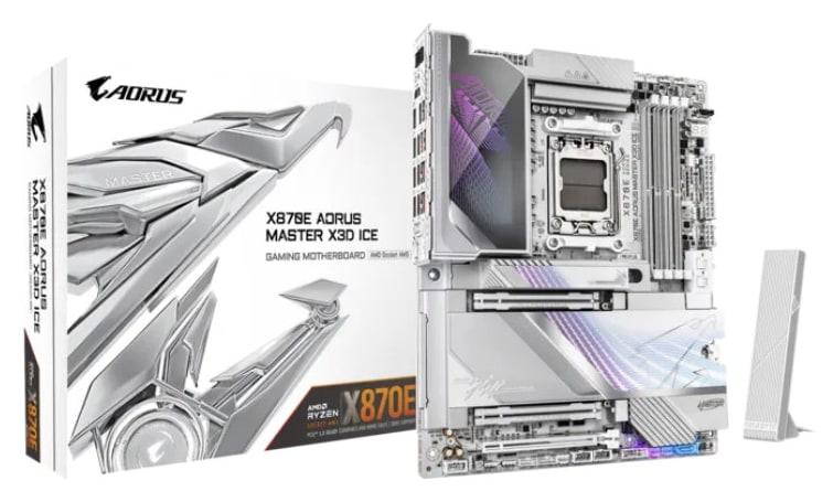 AORUS X870E MASTER X3D ICE-Motherboard