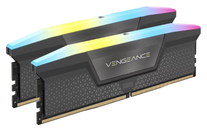 CORSAIR VENGEANCE RGB DDR5 32GB (2x16GB) 6000MT/s Z36 Grey