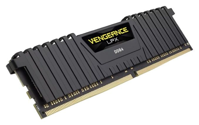 CORSAIR RAM DDR4 VENGEANCE LPX 16GB 3200MHz CL16 BLACK – CMK16GX4M1E3200C16
