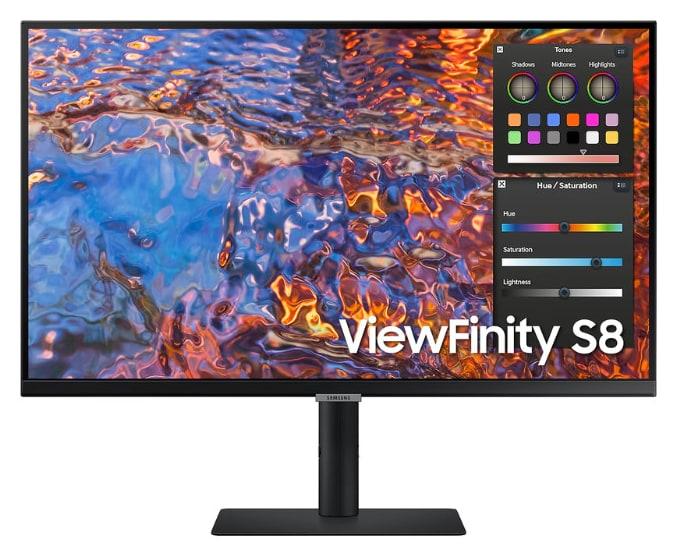 SAMSUNG ViewFinity S8 27″ 4K 60Hz IPS Type-C – LS27B800PXM