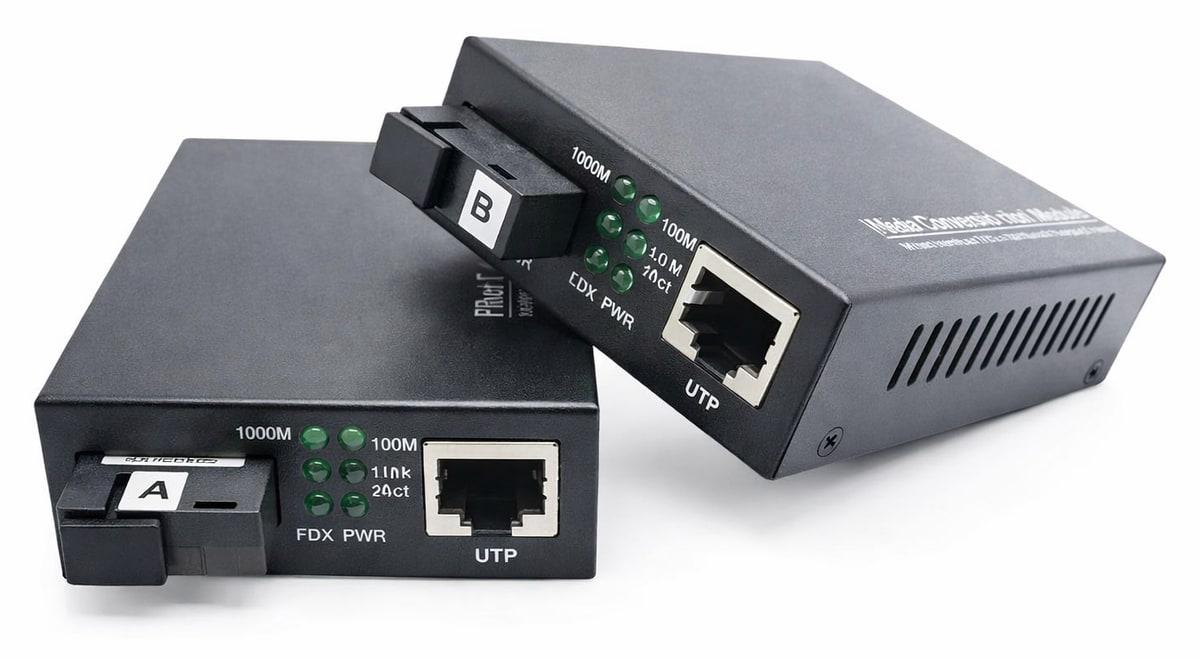 FIBER MEDIA CONVERTER PROSKY A+B LINK