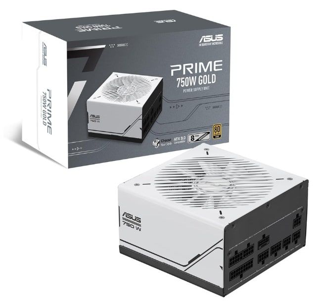 ASUS PRIME 750W 80+PLUS GOLD WHITE Power Supply