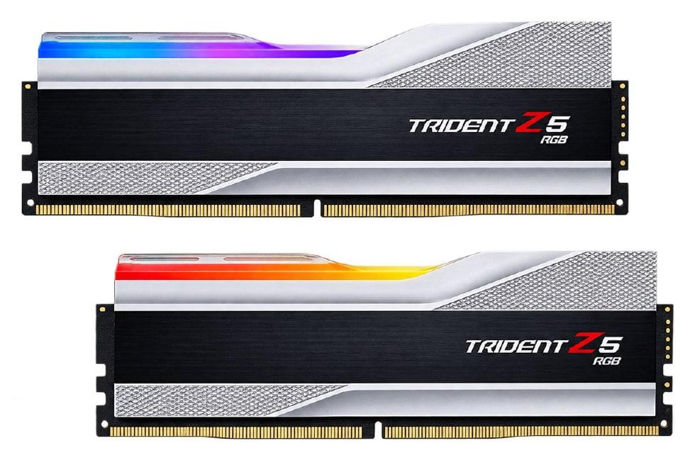 G.SKILL RAM TRIDENT Z5 RGB DDR5 KIT 2X32GB 5600 CL28 XMP Silver