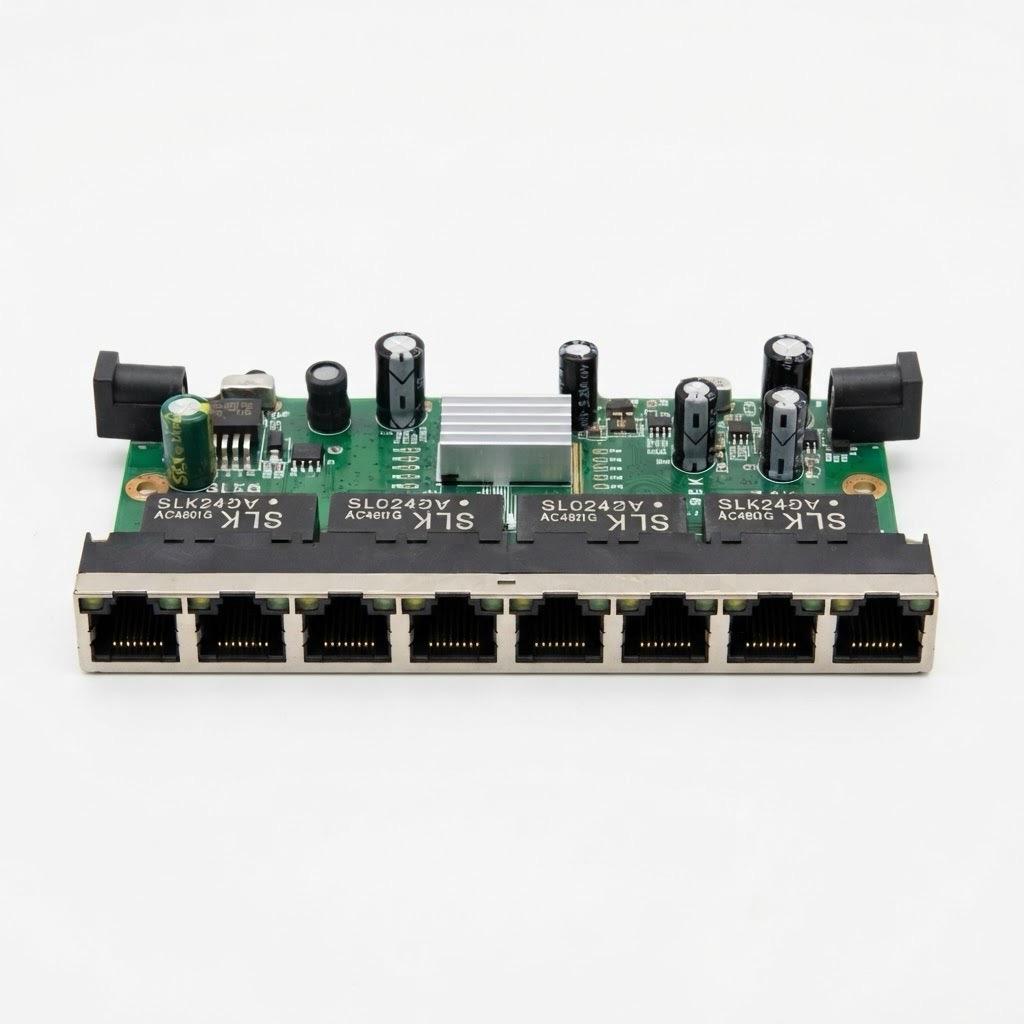 HUB SWITH POE 8 PORT 1G
