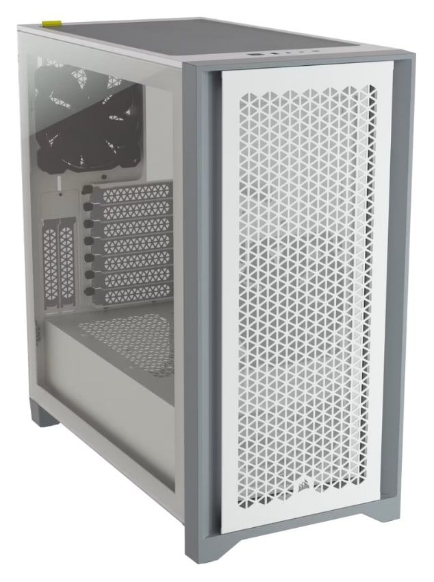 CORSAIR 4000D TOWER AIRFLOW CASE WHITE