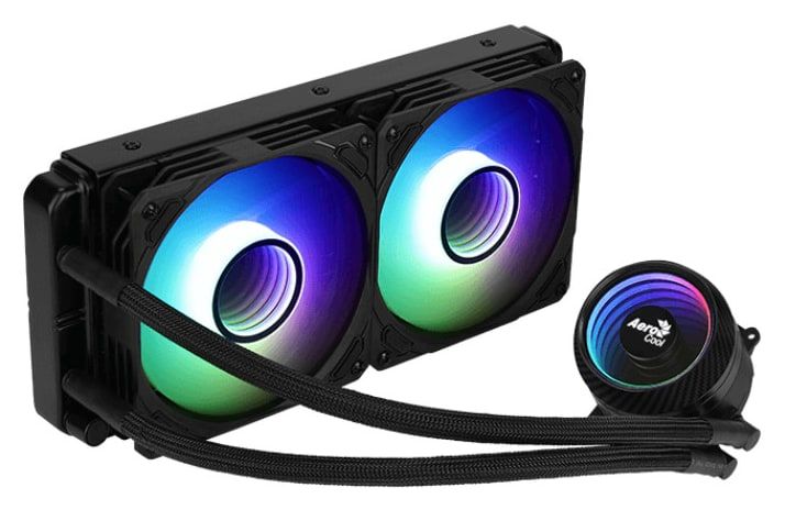 AEROCOOL FAN COOLING LIQUID MIRAGE L240 240mm ARGB BLACK