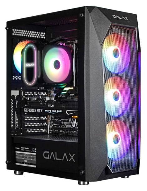 GALAX REVOLUTION-05 ARGB CASE 4 FAN BLACK