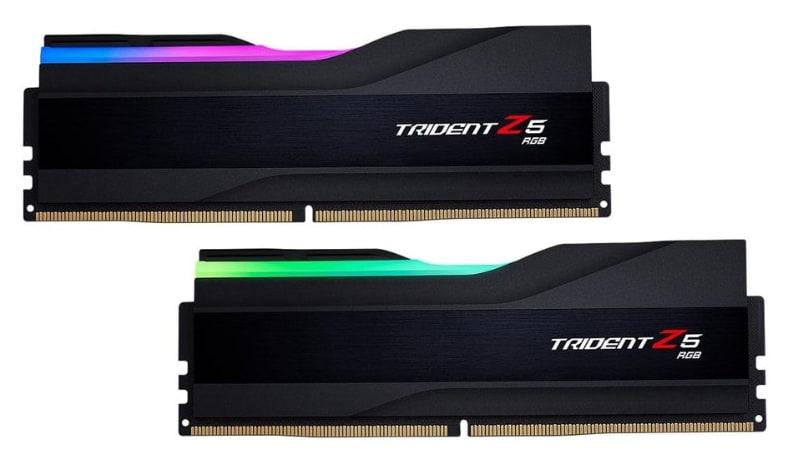 G.SKILL RAM TRIDENT Z5 RGB DDR5 KIT 2X32GB 5600 CL28 XMP BLACK