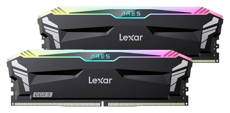 LEXAR ARES RGB DDR5 32GB (2x16GB) 6400MT/s CL32 Black
