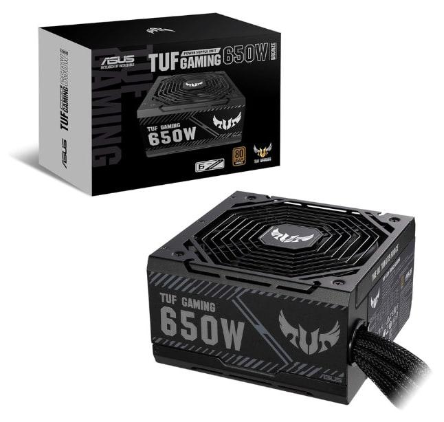ASUS TUF GAMING 650W 80+PLUS BRONZE BLACK Power Supply