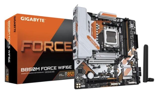 GIGABYTE B850M FORCE AM5 DDR5 PCIe 5.0 Motherboard