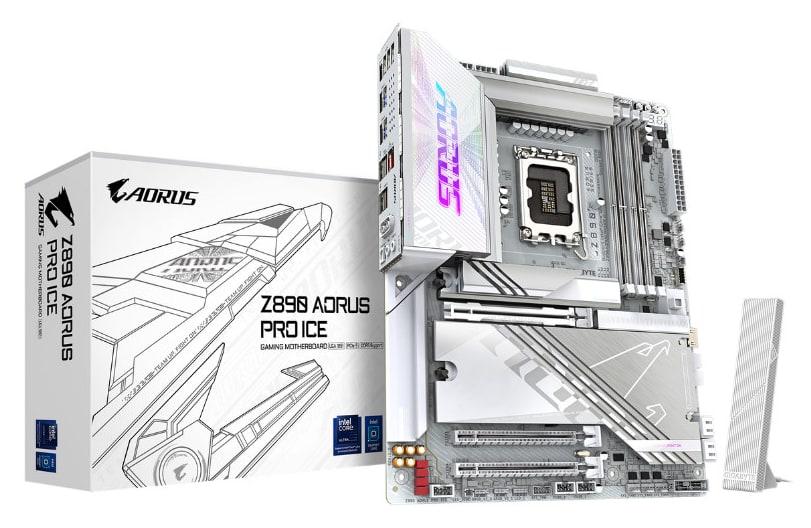 GIGABYTE Z890 AORUS PRO ICE LGA 1851 Motherboard