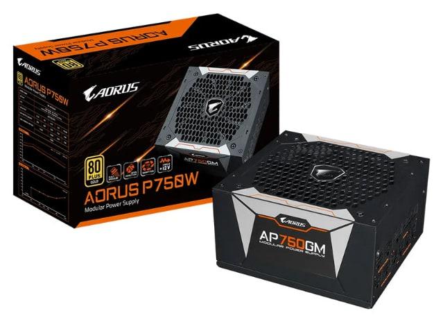 GIGABYTE AORUS P750W 750W 80+PLUS GOLD BLACK Power Supply