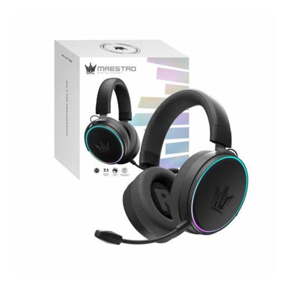 GALAX HOF Maestro Matte 7.1 USB RGB Gaming Headset – BLACK