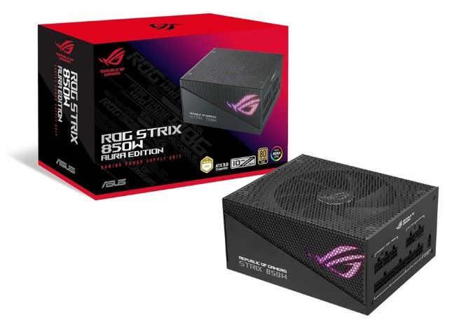 ASUS ROG STRIX 850W 80+ PLUS GOLD AURA BLACK Power Supply