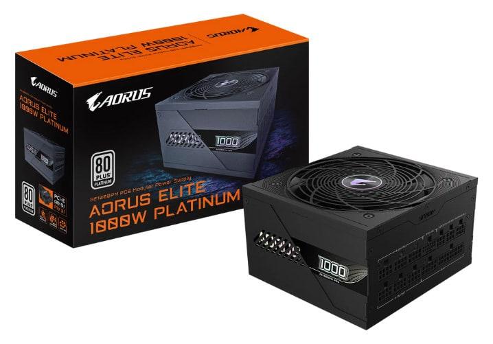 GIGABYTE AORUS ELITE GP-AE1000PM 80+ PLUSE PLATINUM BLACK Power Supply