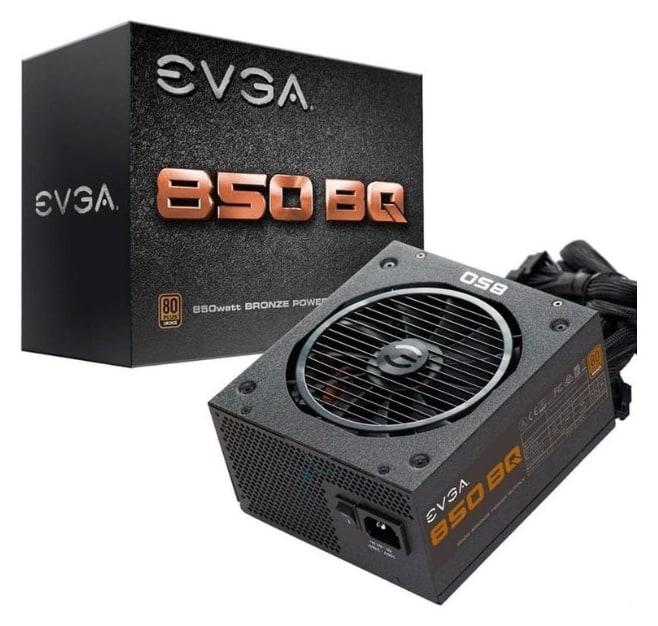 EVGA BQ 850W 80PLUS BRONZE BLACK Power Supply