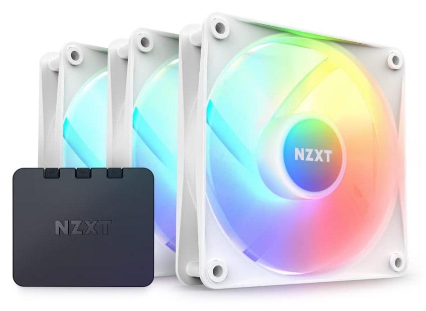 NZXT FAN CASE F120 3X120mm RGB WHITE