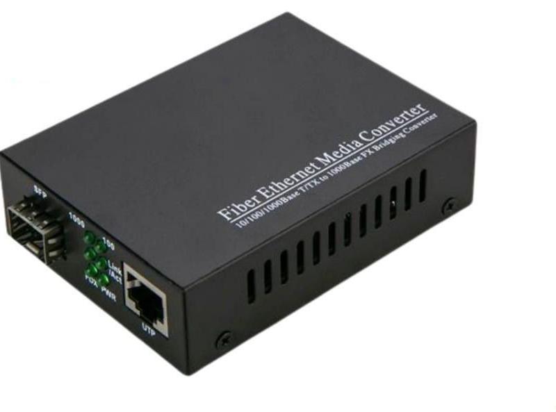 FIBER MEDIA CONVERTER PROSKY SFP 1G