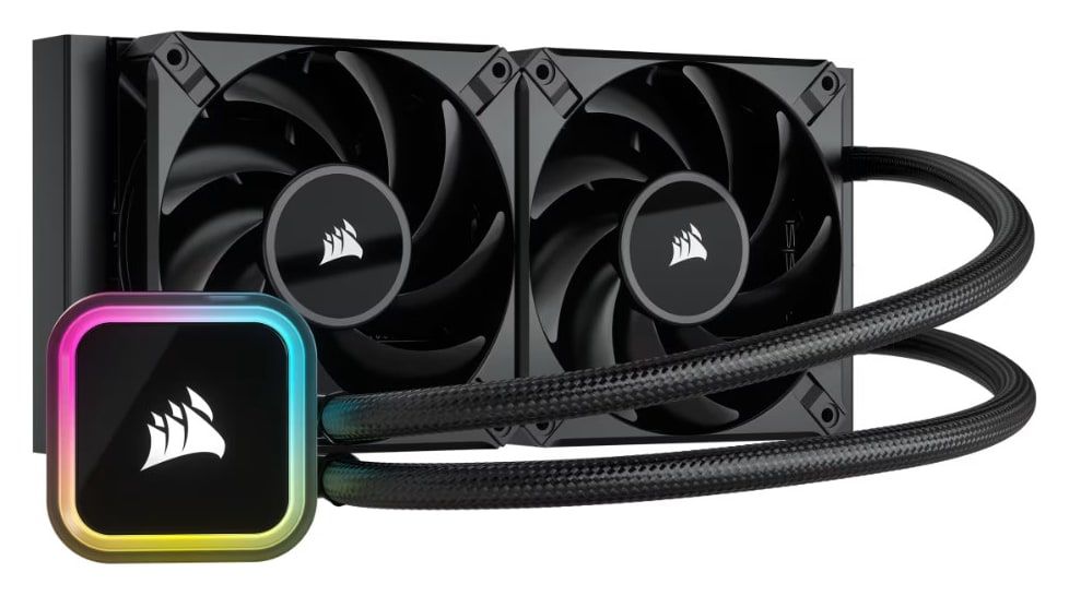 CORSAIR iCUE H100i RGB ELITE 240mm – Black